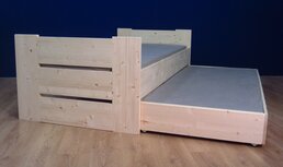 bed harm met slaaplade