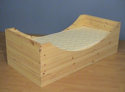 peuterbed KAJUITBED 70x150cm 