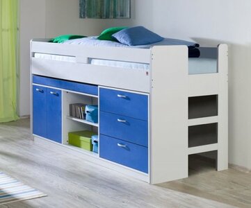 Halfhoogslaper FINN blauw