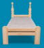  1-persoonsbed LeX D+A 90x200cm OP=OP_