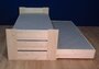1-persoonsbed Harm D+D met slaaplade_